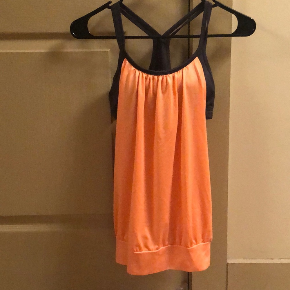 Marika Athletic Tank w/ Built-In Bra
